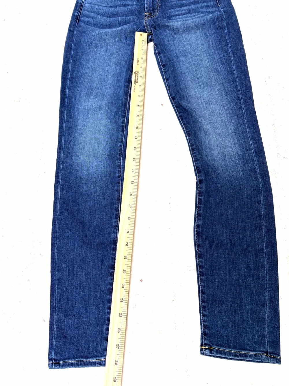 NWT! Seven for All Mankind Gwenevere Mid-Rise Women's Dark Blue Skinny Jeans